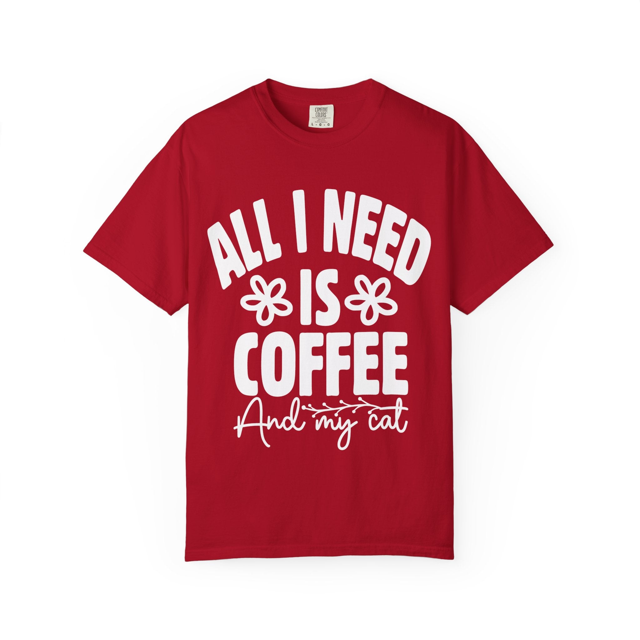 all i need is coffee and my cat