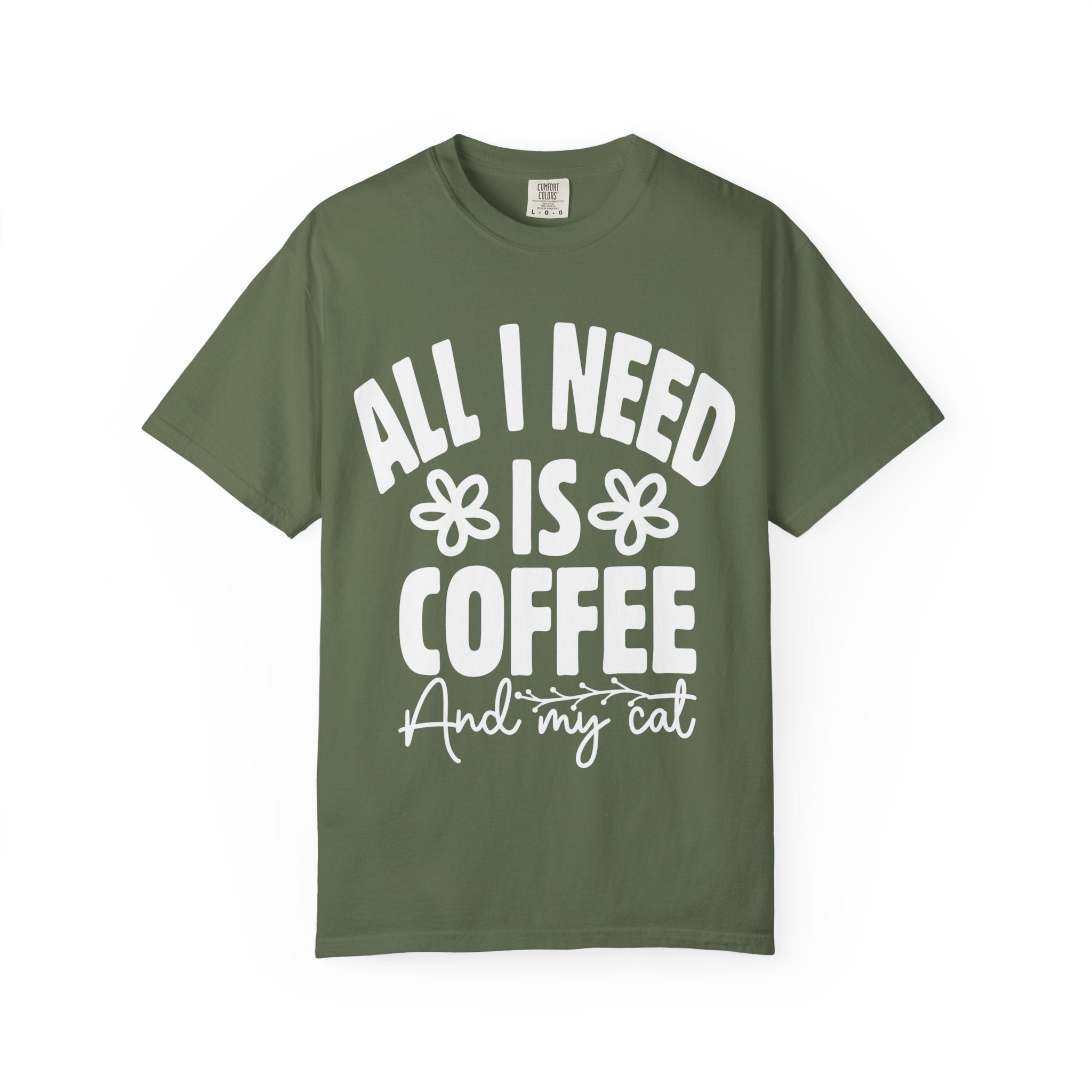 all i need is coffee and my cat