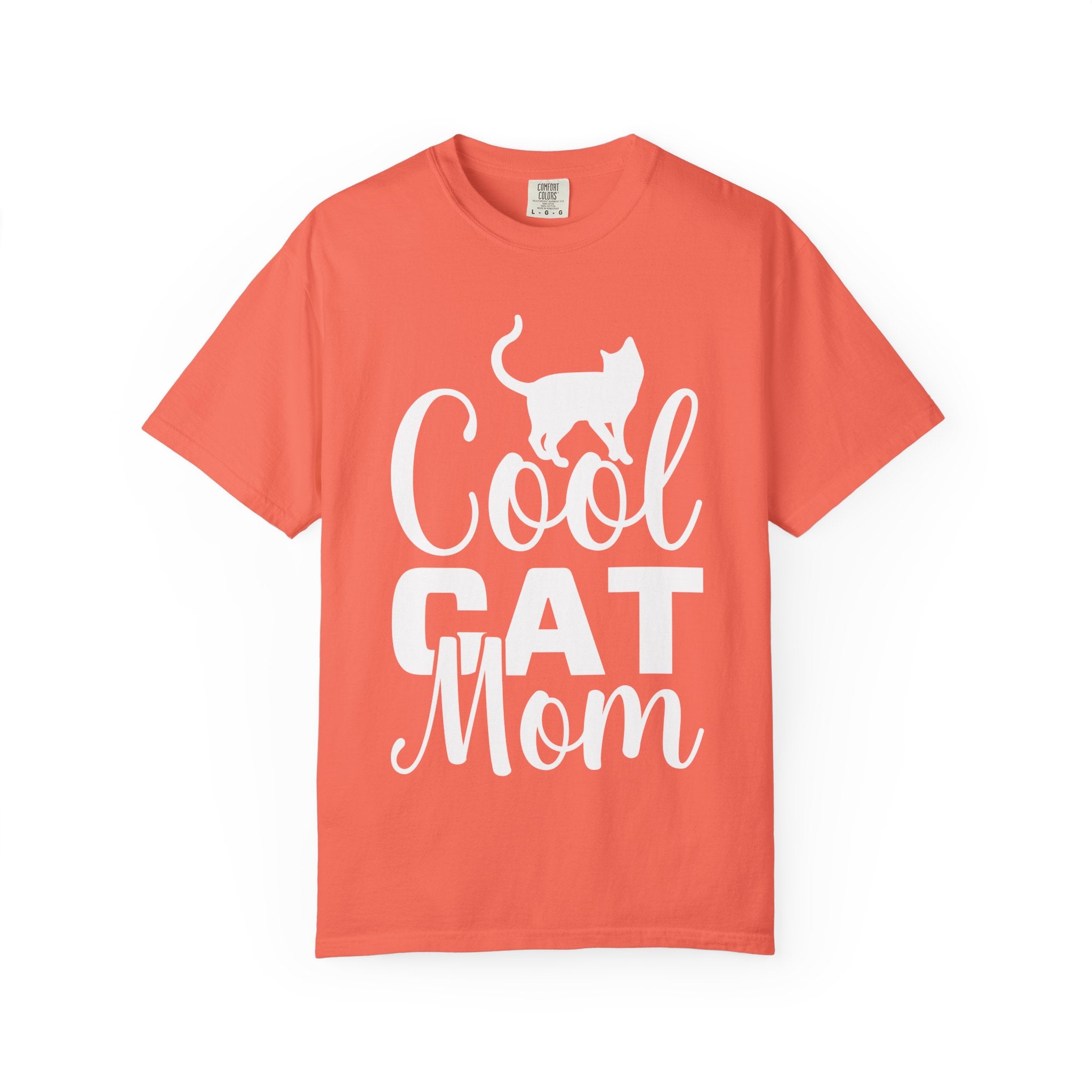 cool cat mom T-shirt