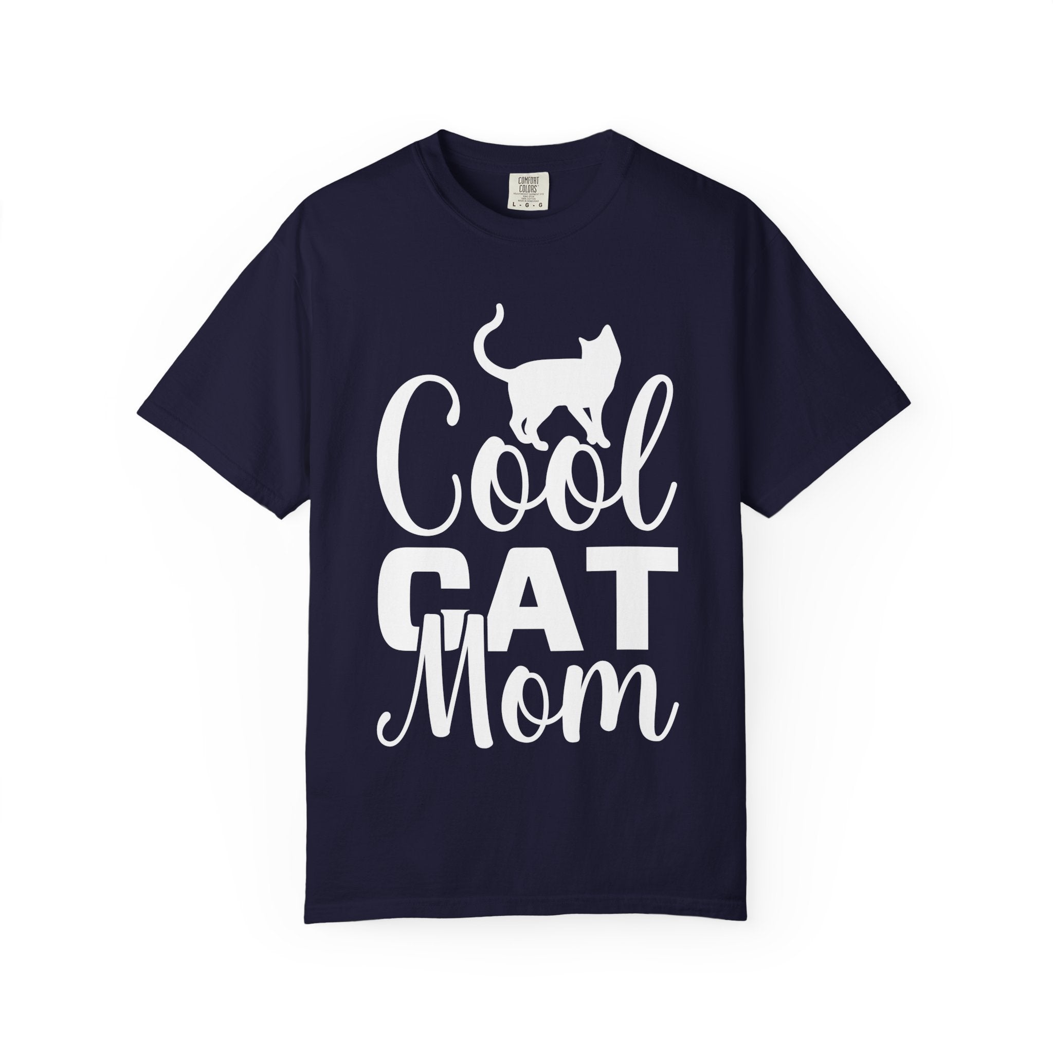 cool cat mom T-shirt