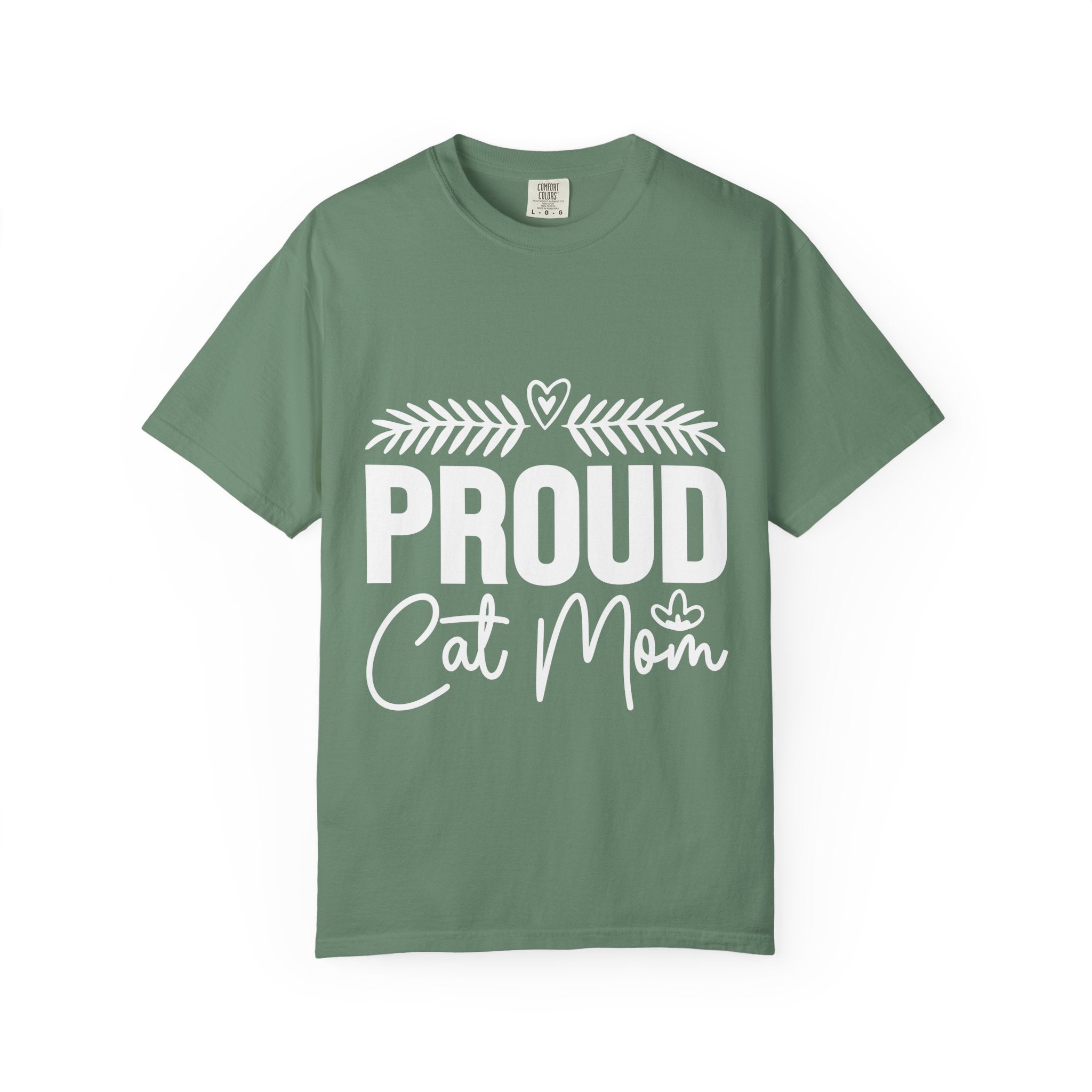 proud cat mom T-shirt