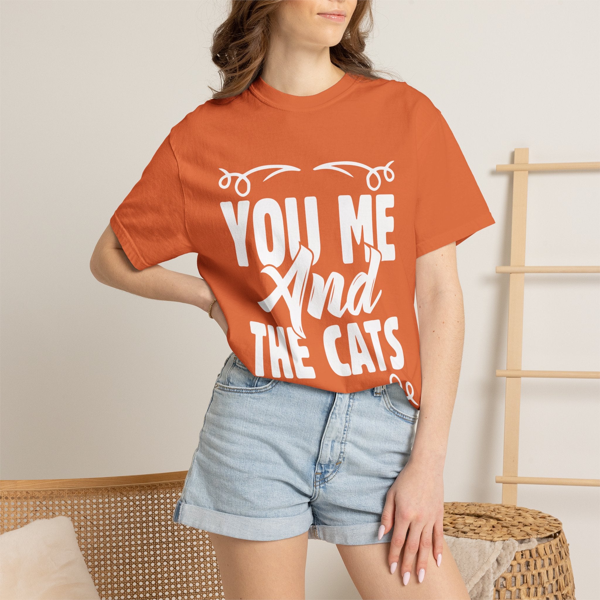 you me and the cats T-shirt
