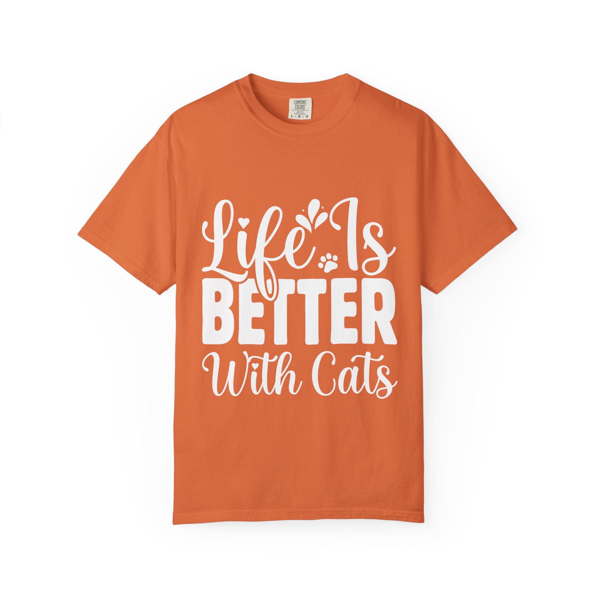 life is better with cats T-shirt