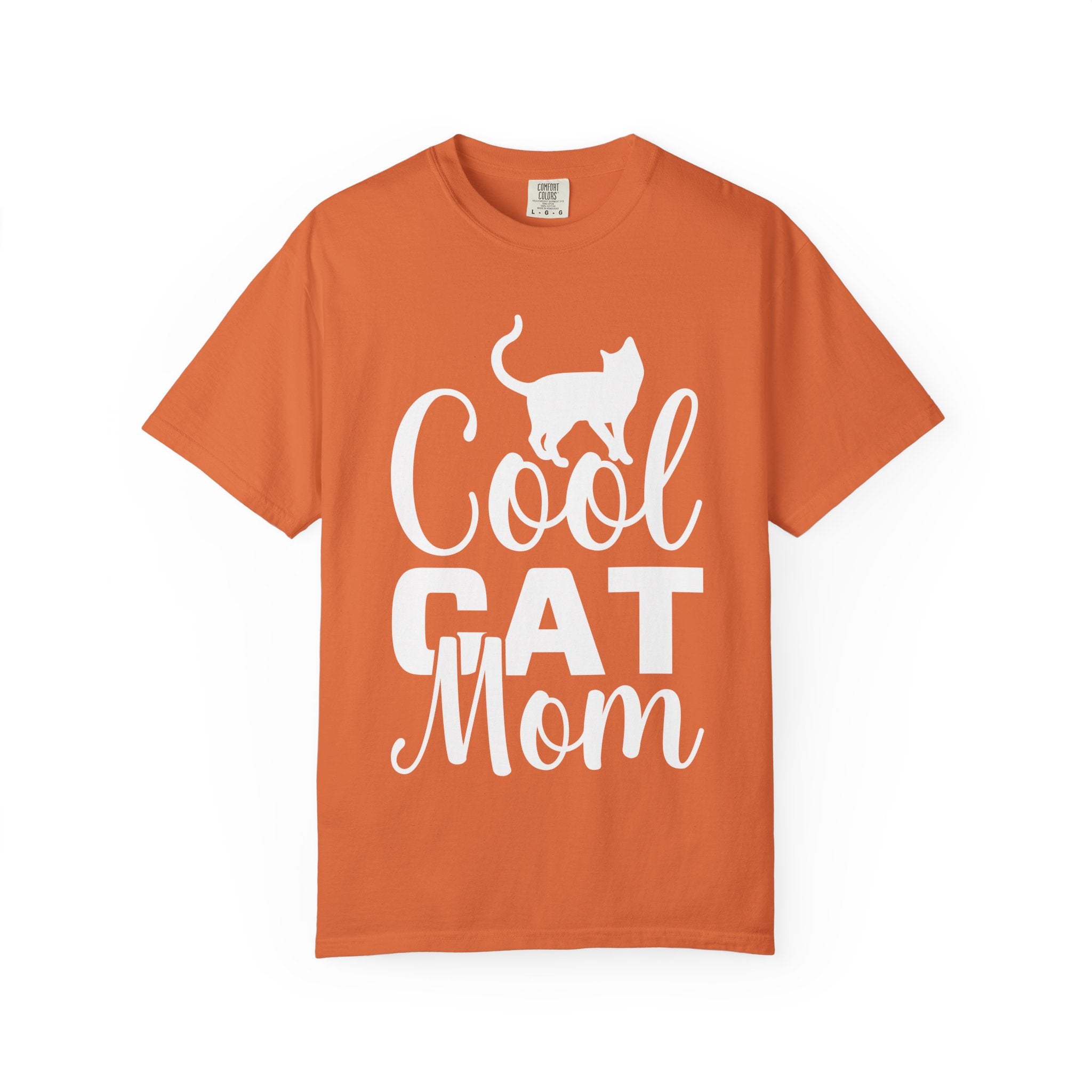 cool cat mom T-shirt