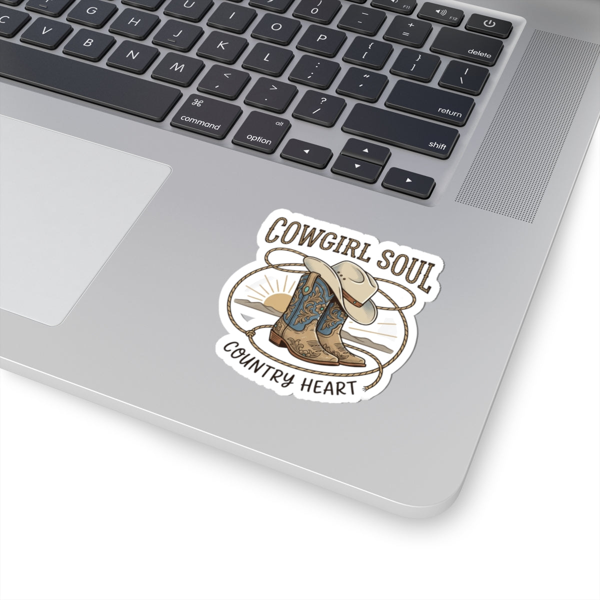Cowgirl Soul Sticker | Western Ranch, Rustic Prairie Rodeo Decal