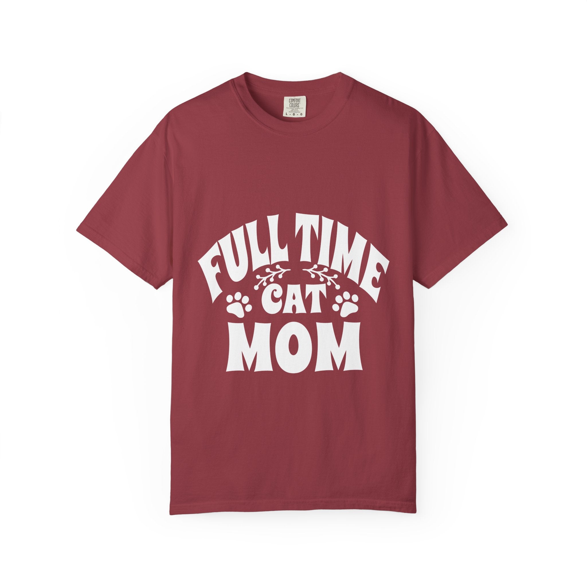 full time cat mom T-shirt