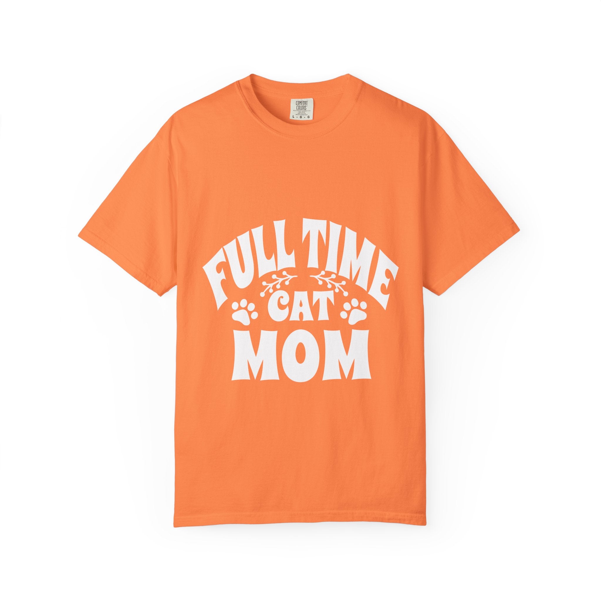 full time cat mom T-shirt