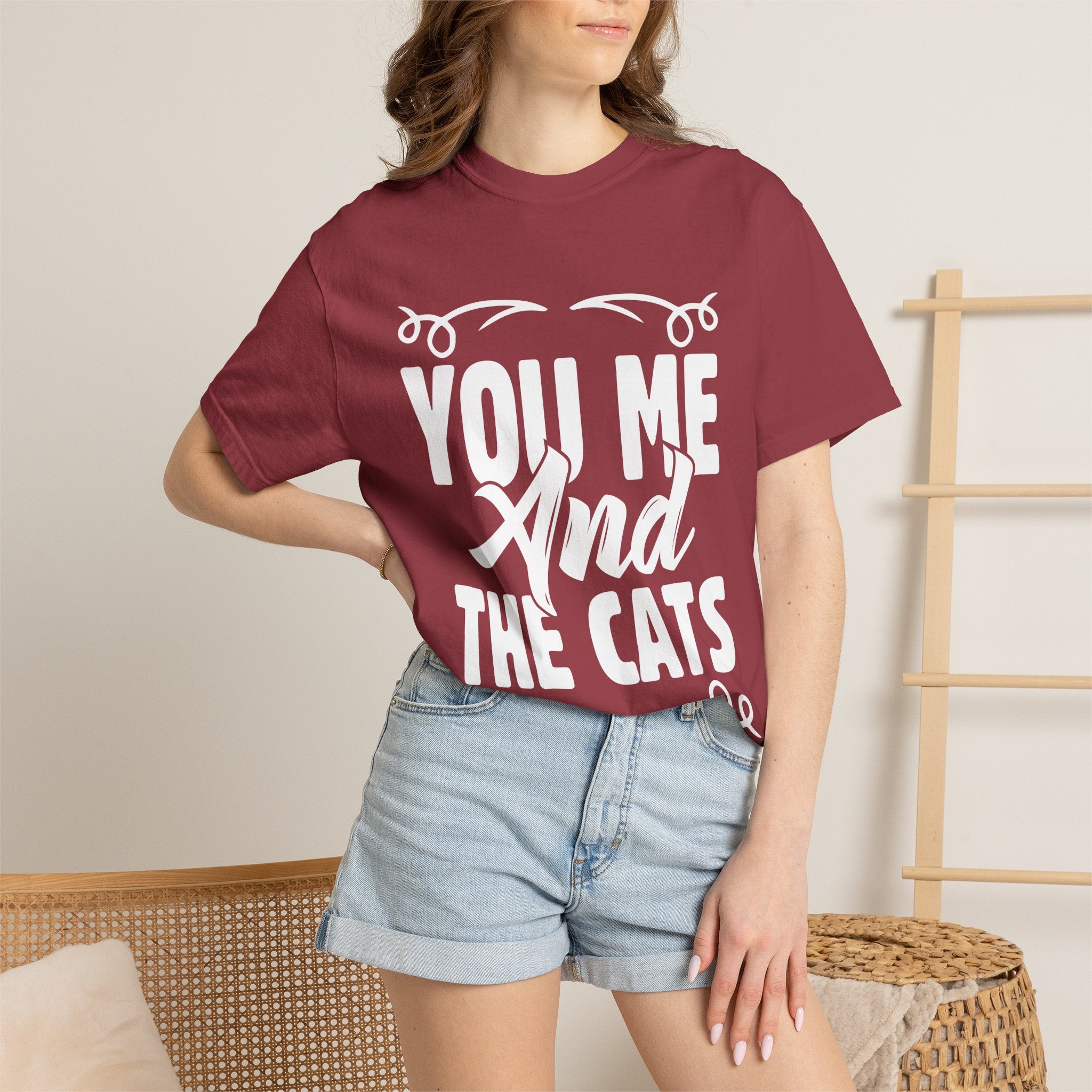 you me and the cats T-shirt