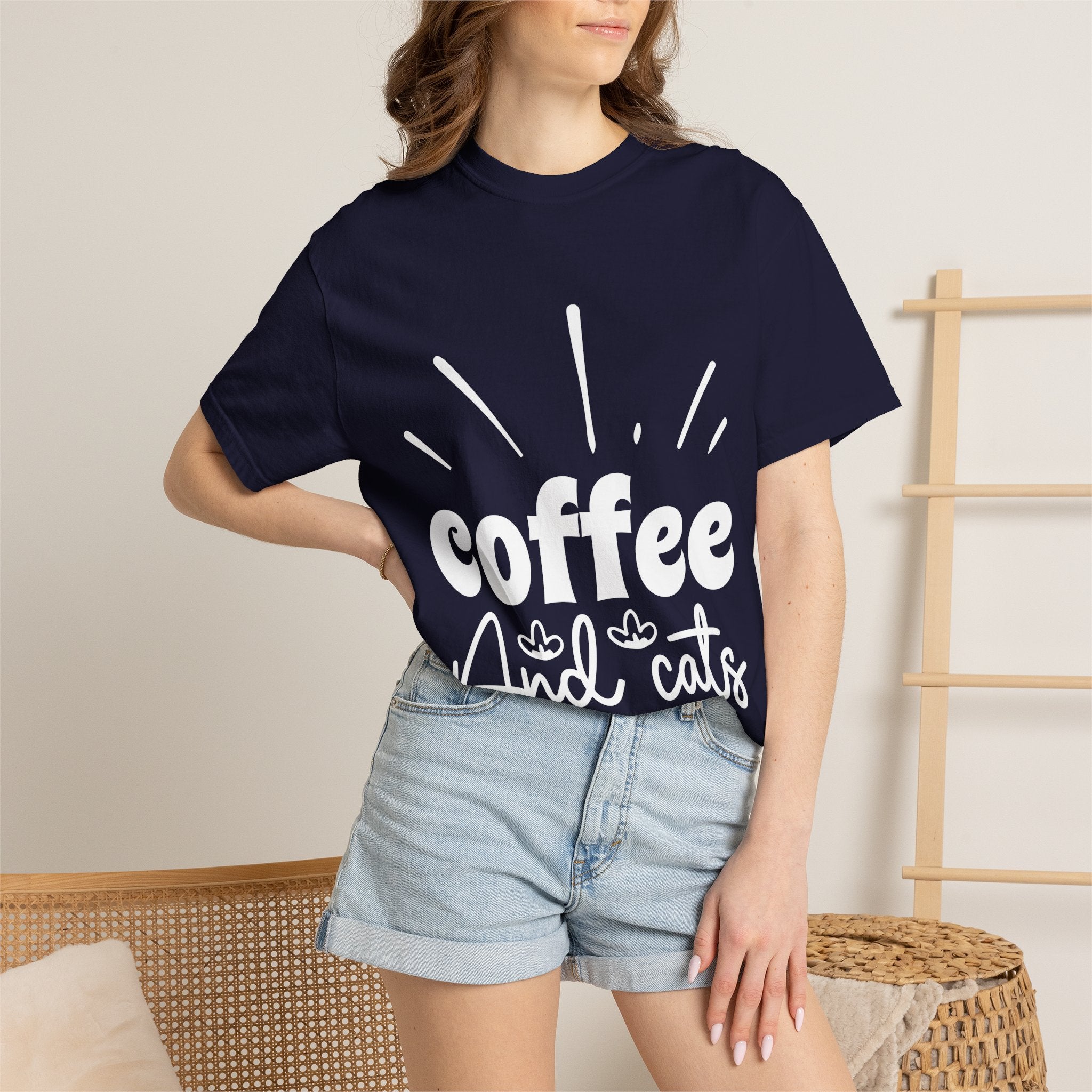 coffee cats T-shirt