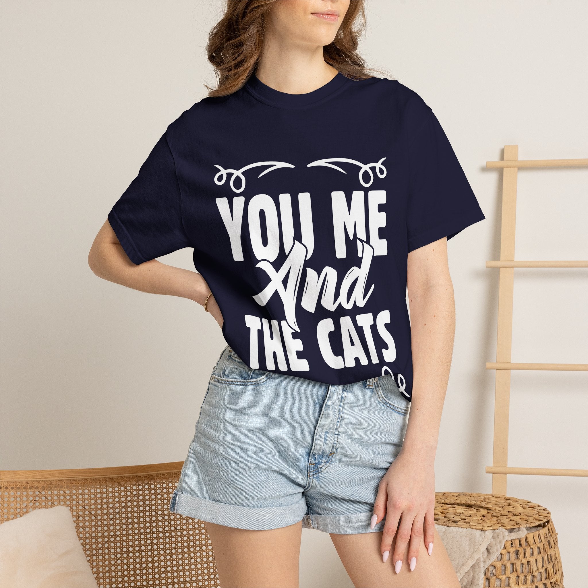 you me and the cats T-shirt