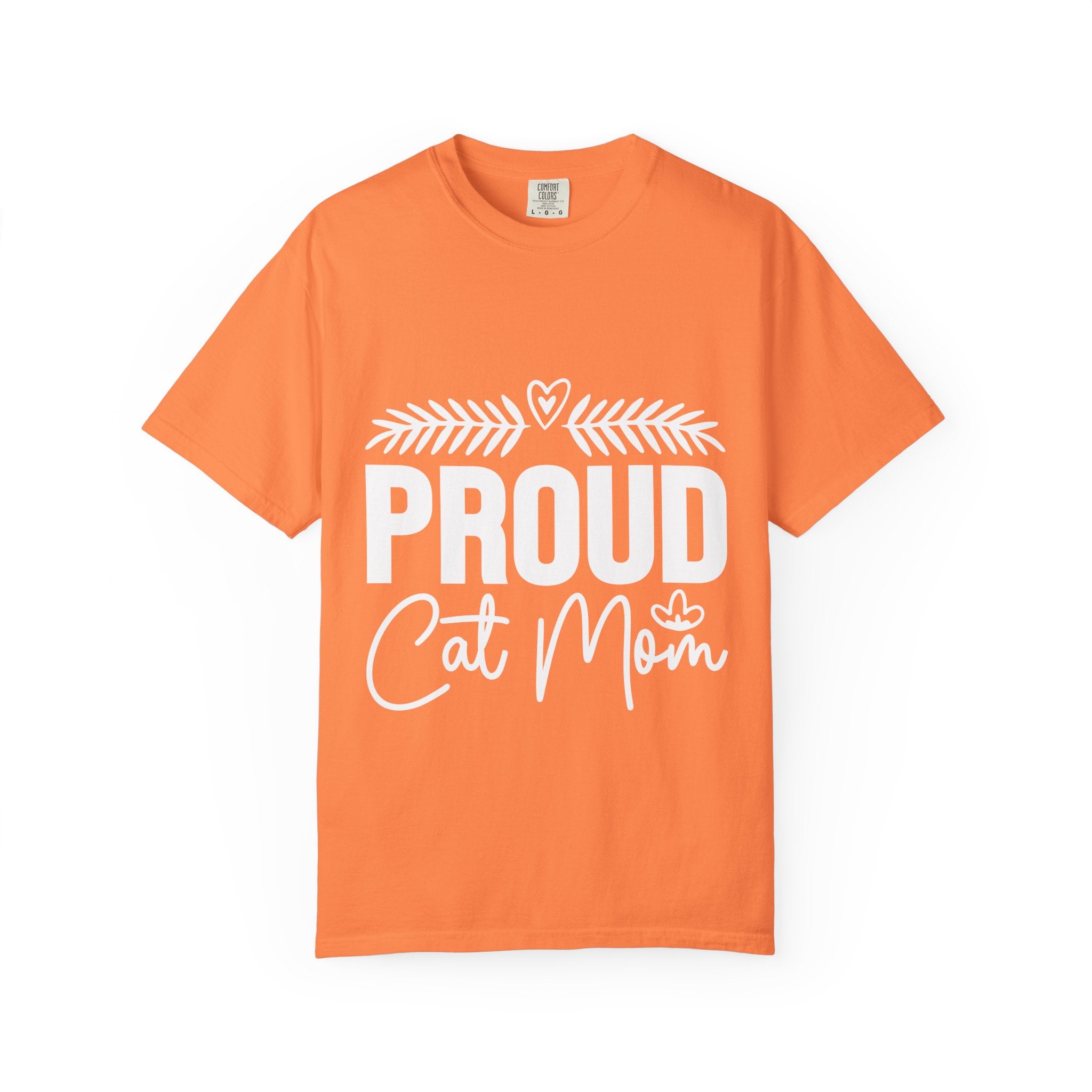 proud cat mom T-shirt