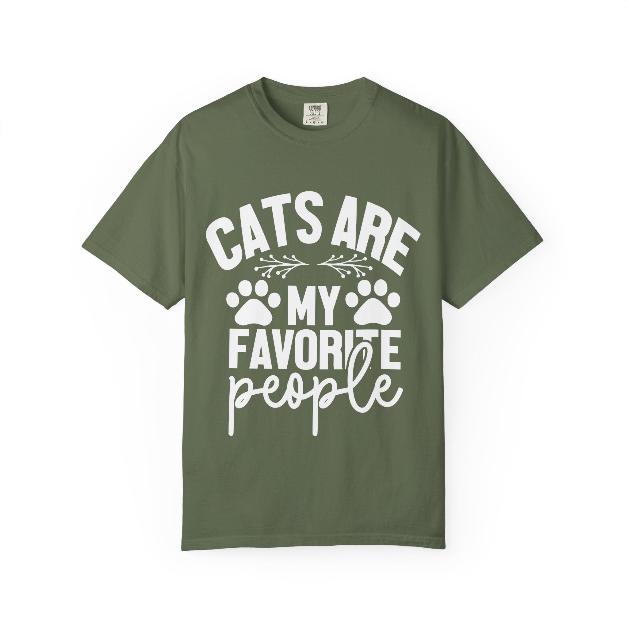 cats are my favorite people T-shirt