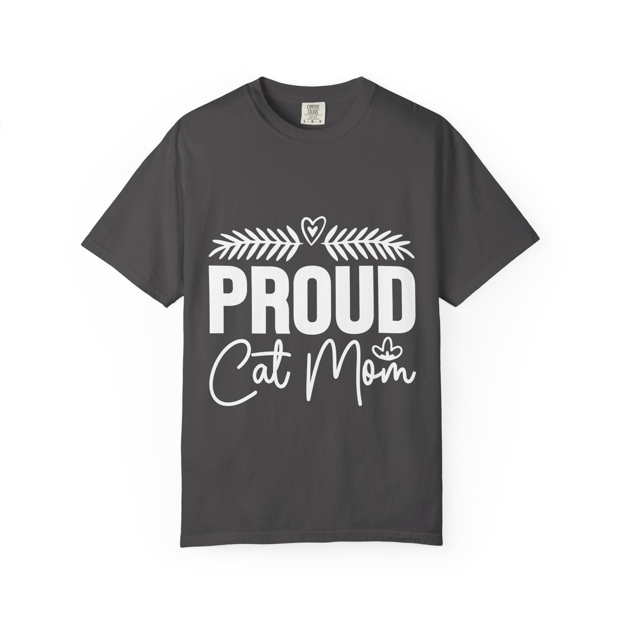 proud cat mom T-shirt