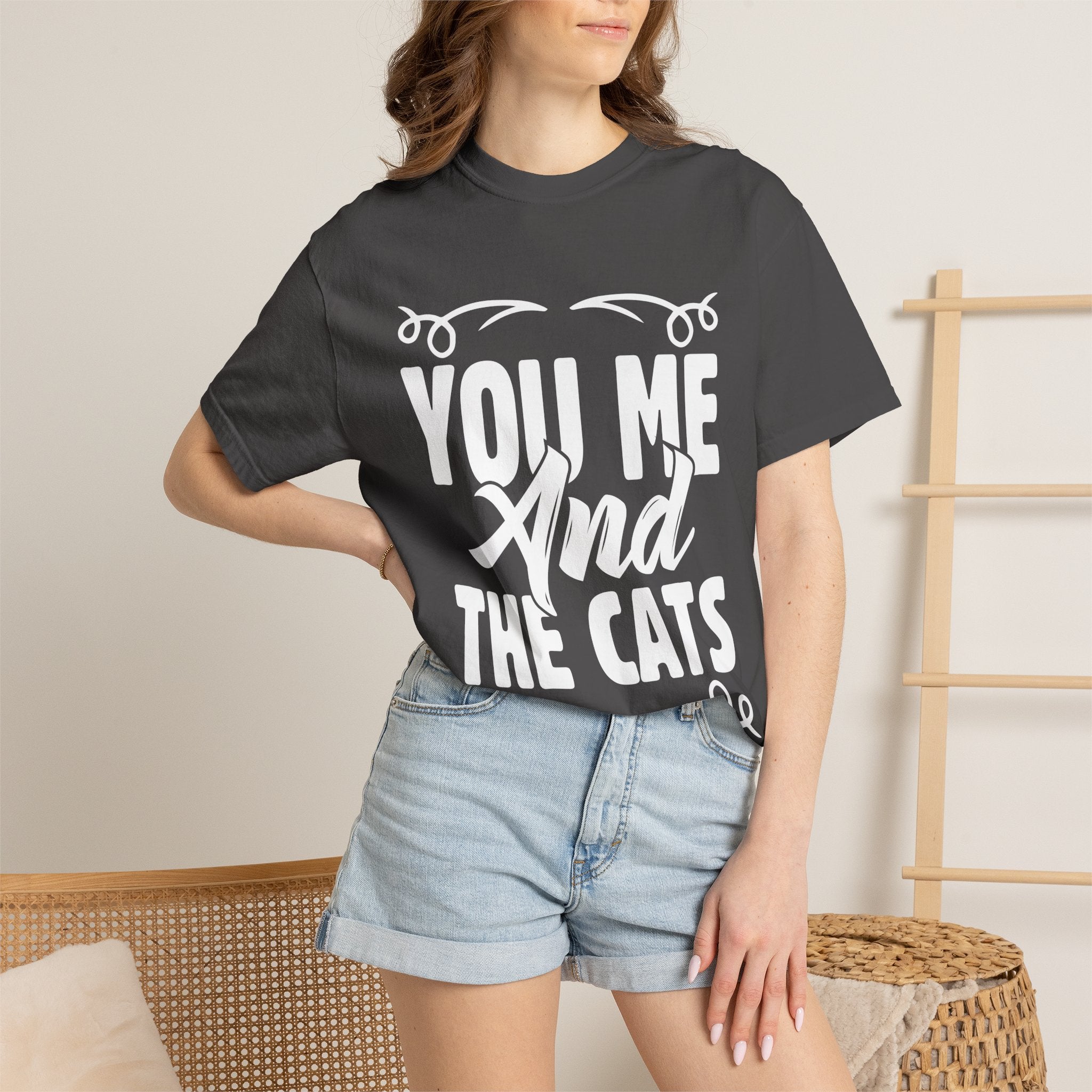 you me and the cats T-shirt