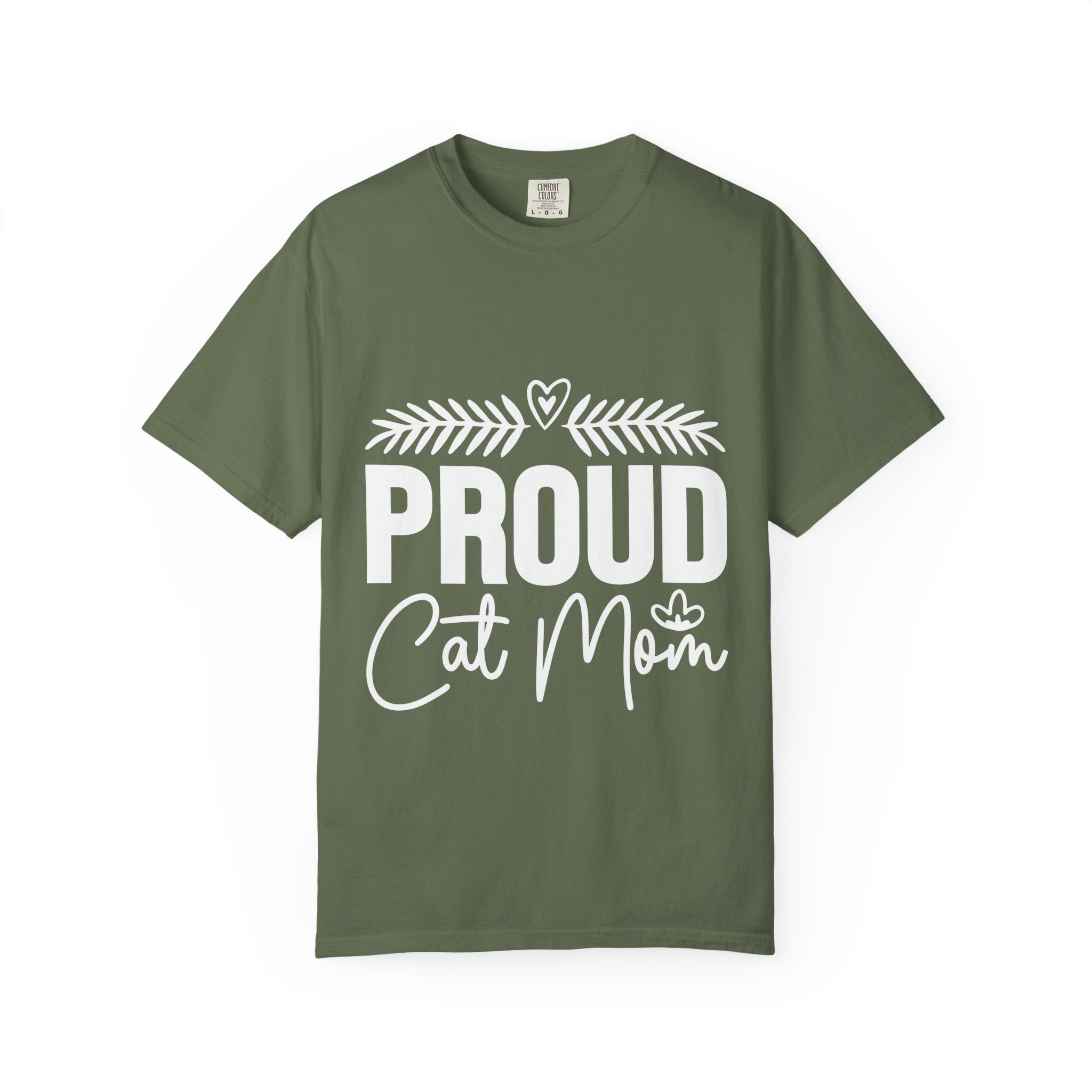 proud cat mom T-shirt