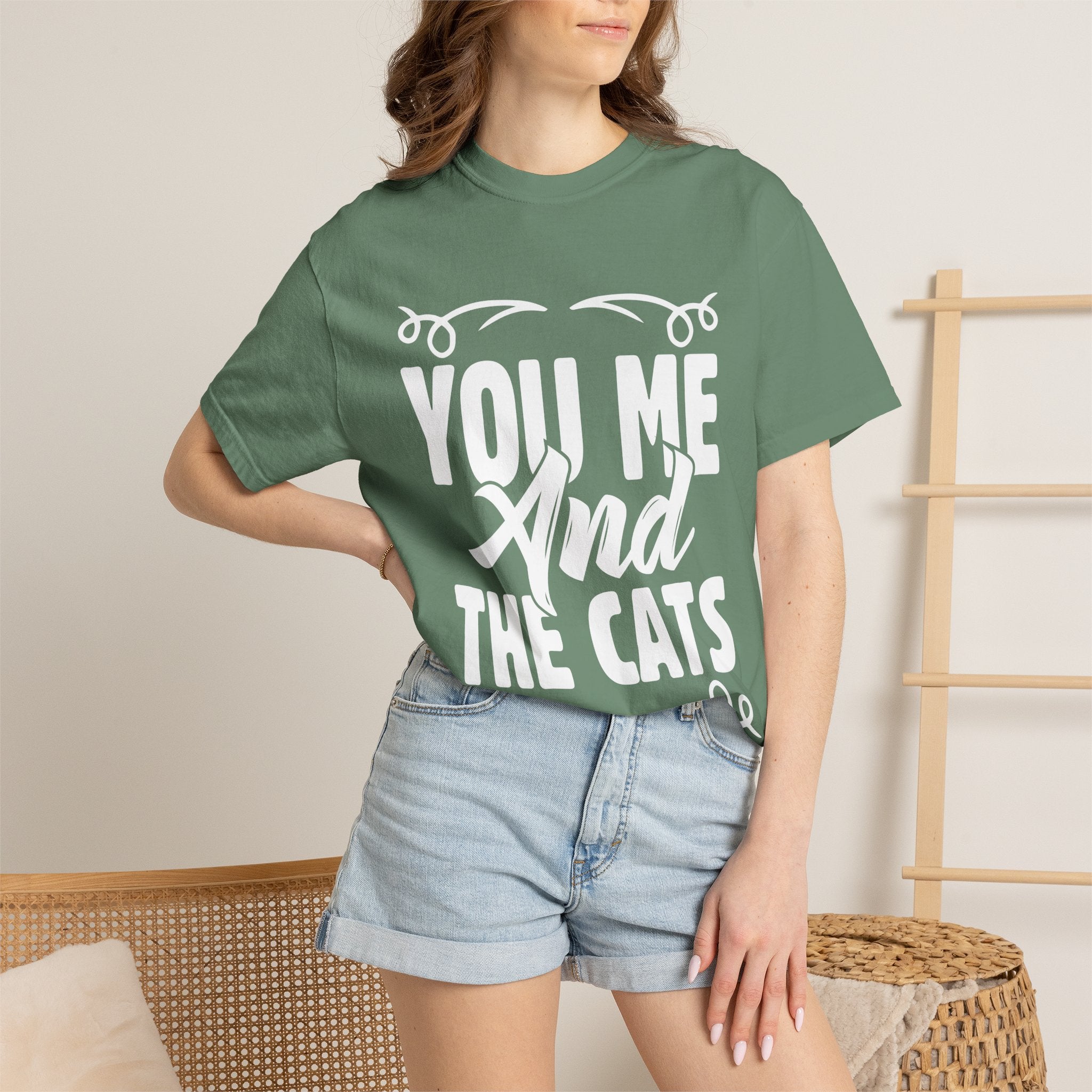 you me and the cats T-shirt