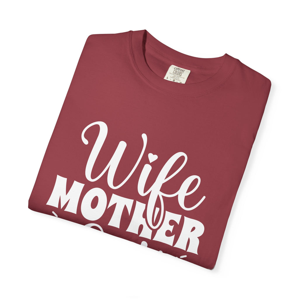 wife mother cat lover T-shirt
