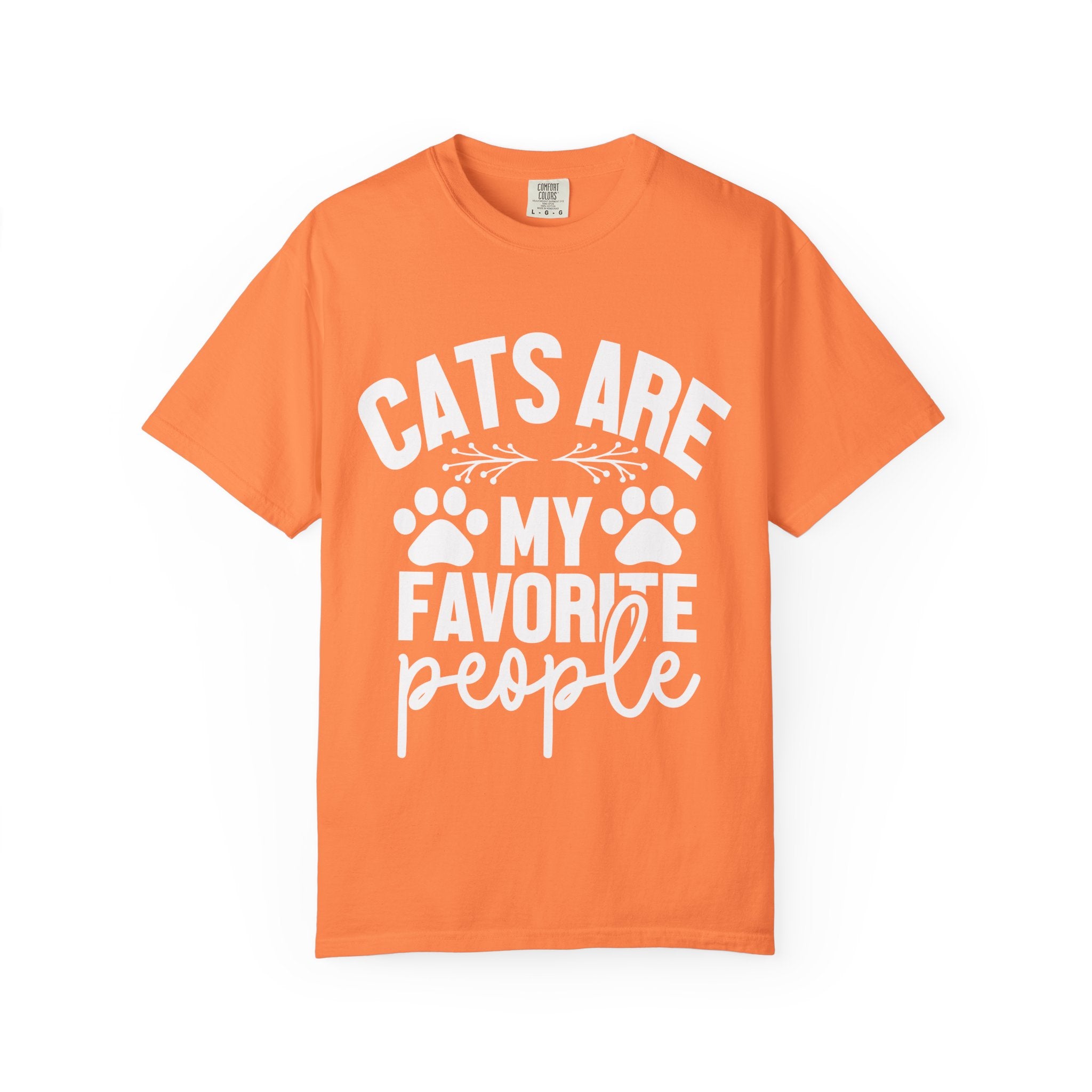 cats are my favorite people T-shirt