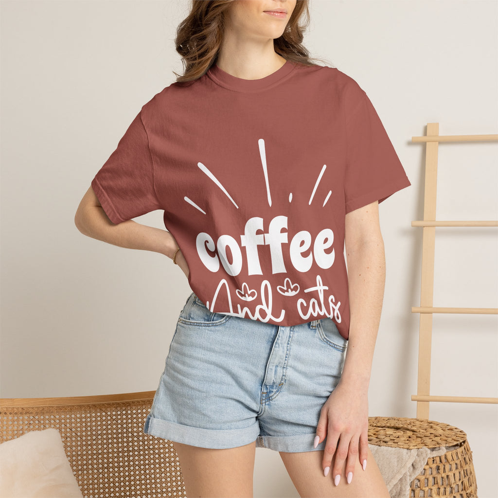 coffee cats T-shirt
