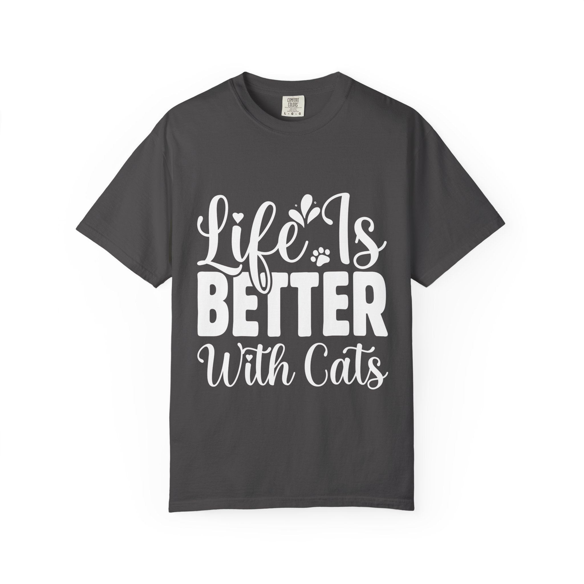 life is better with cats T-shirt