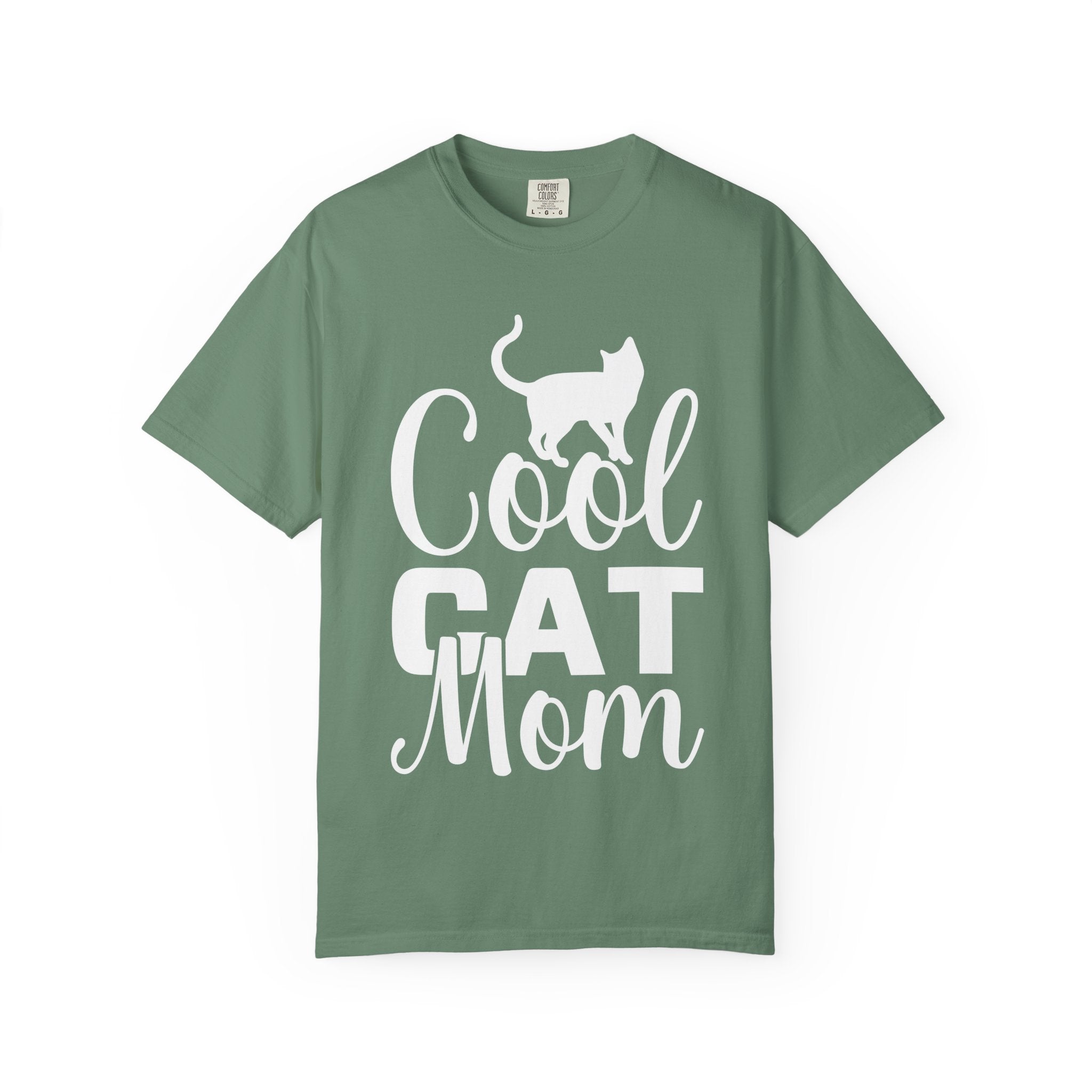 cool cat mom T-shirt