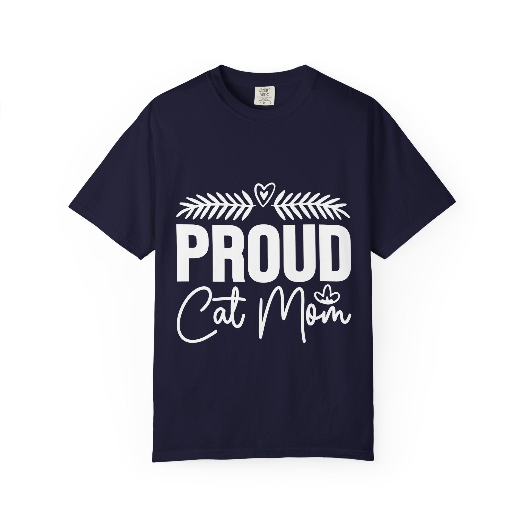 proud cat mom T-shirt