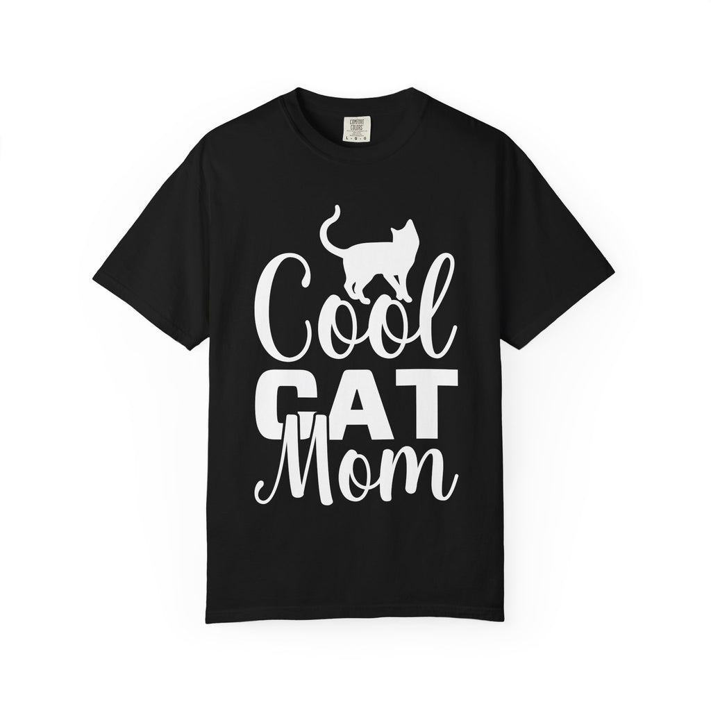 cool cat mom T-shirt