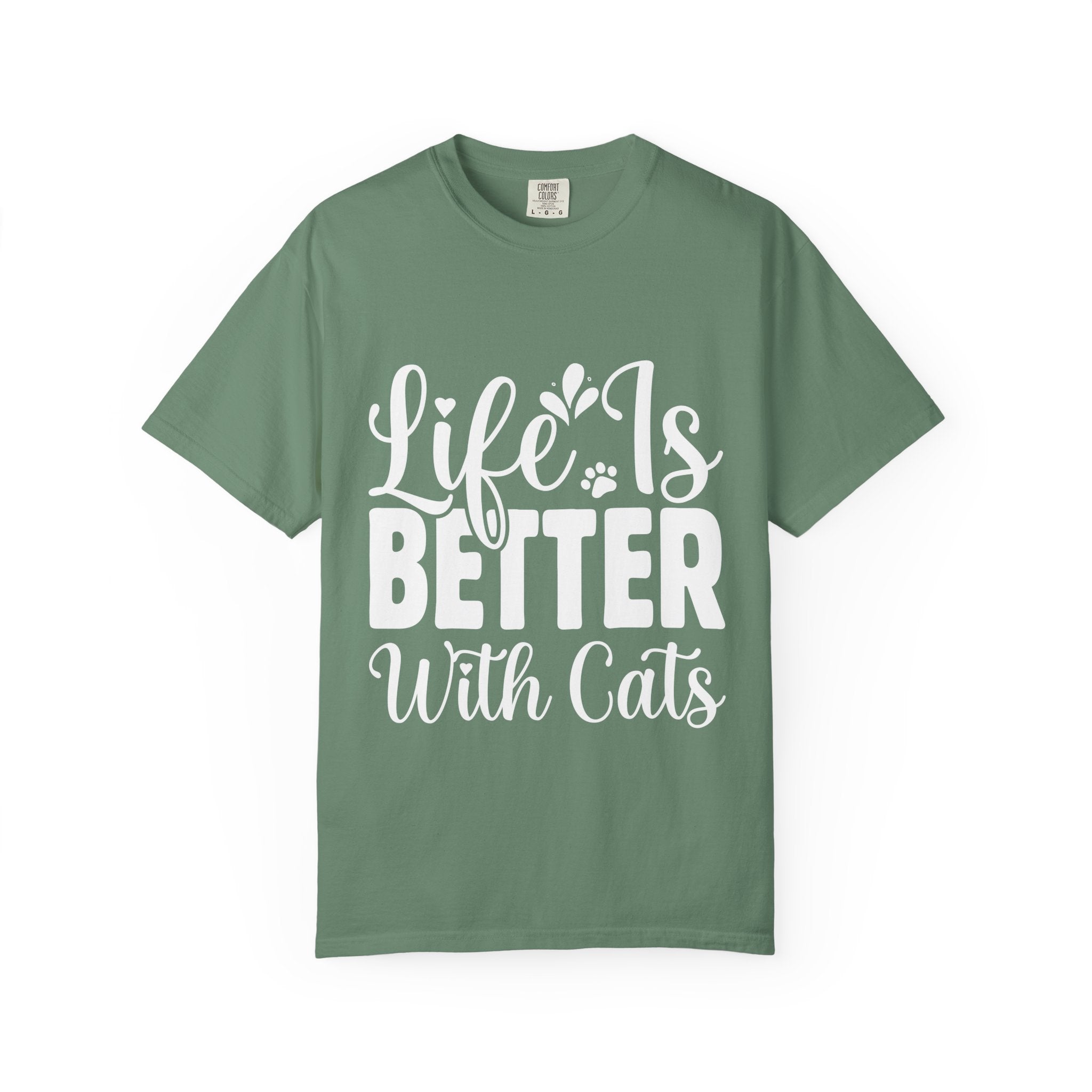 life is better with cats T-shirt