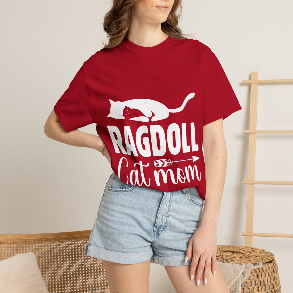 ragdoll cat mom T-shirt