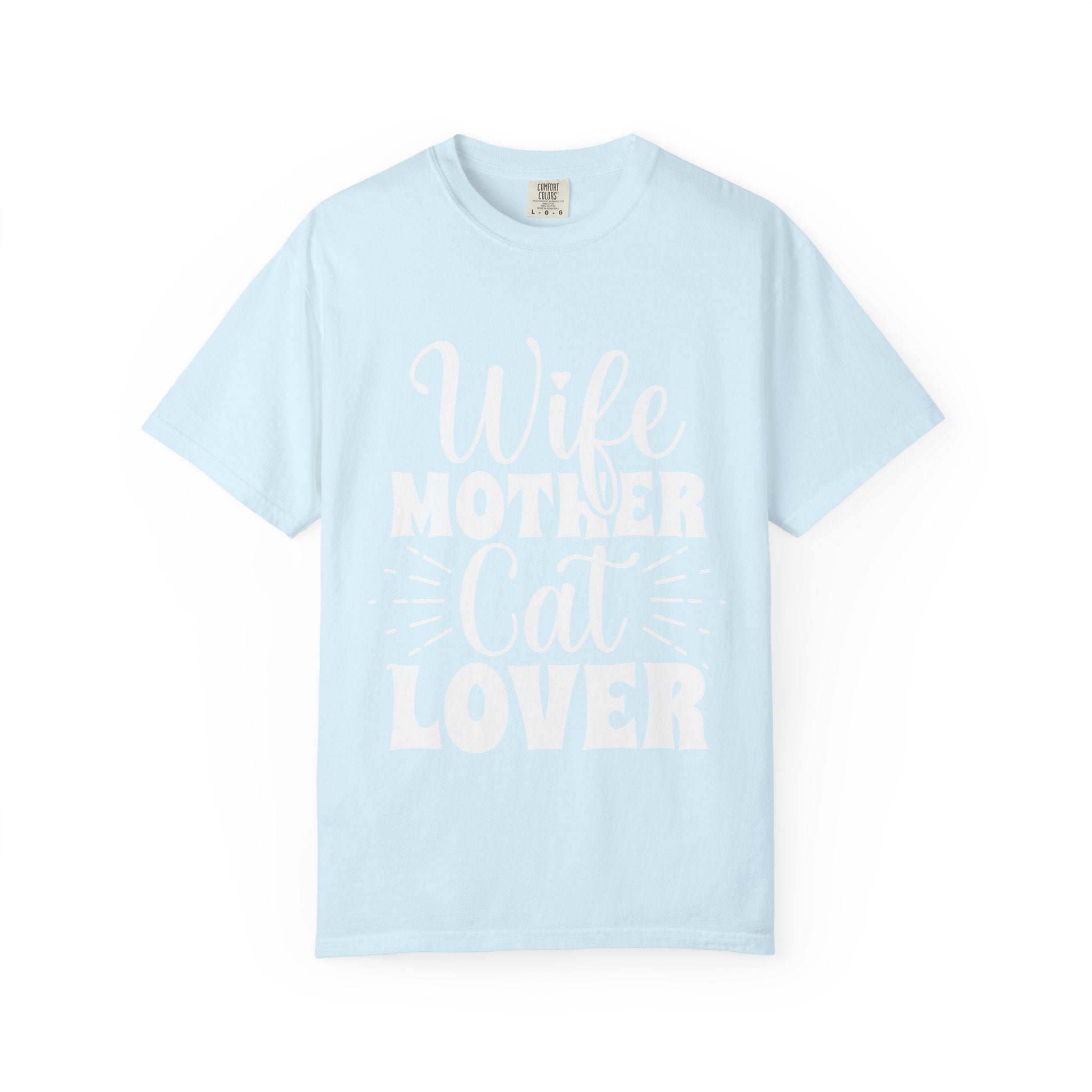 wife mother cat lover T-shirt