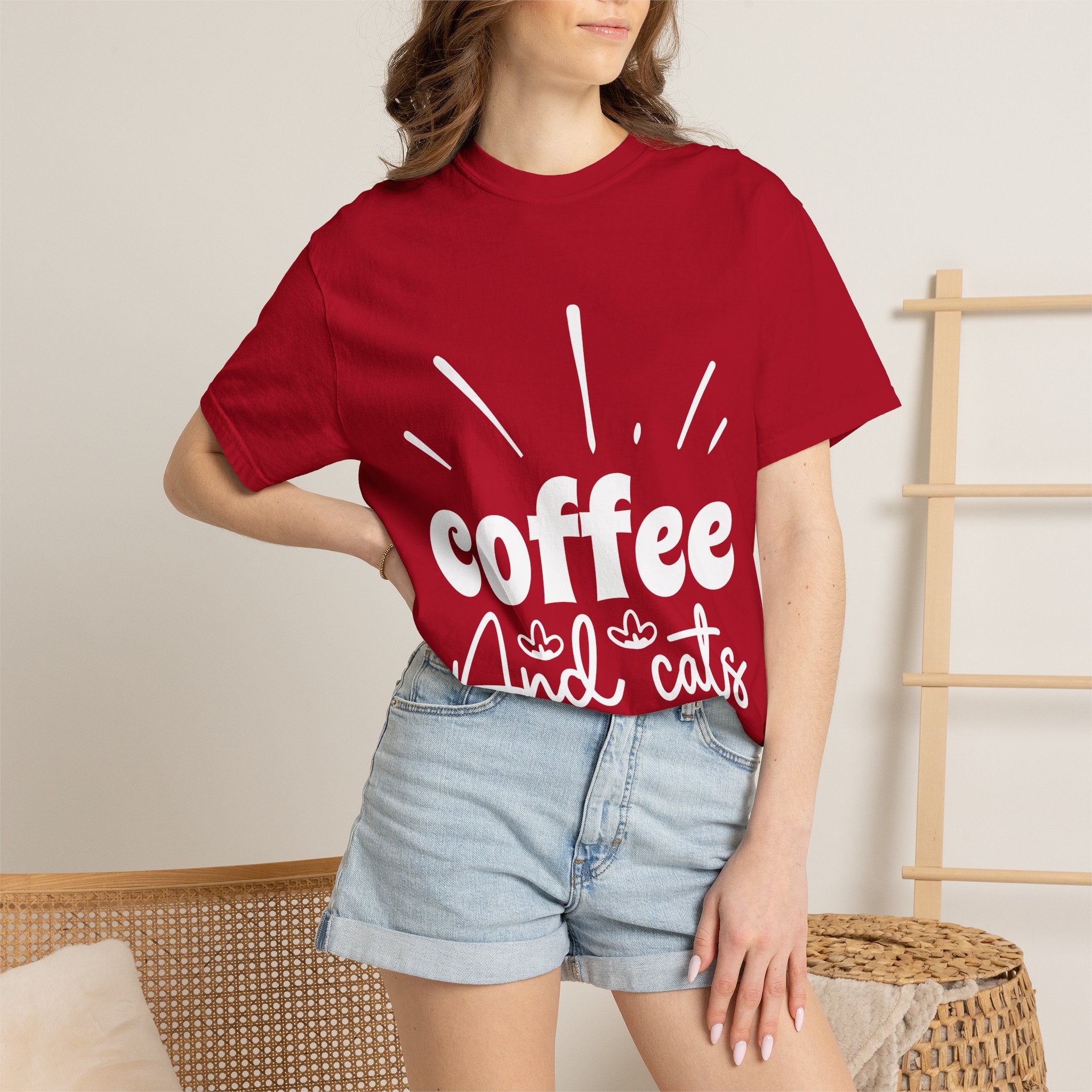 coffee cats T-shirt