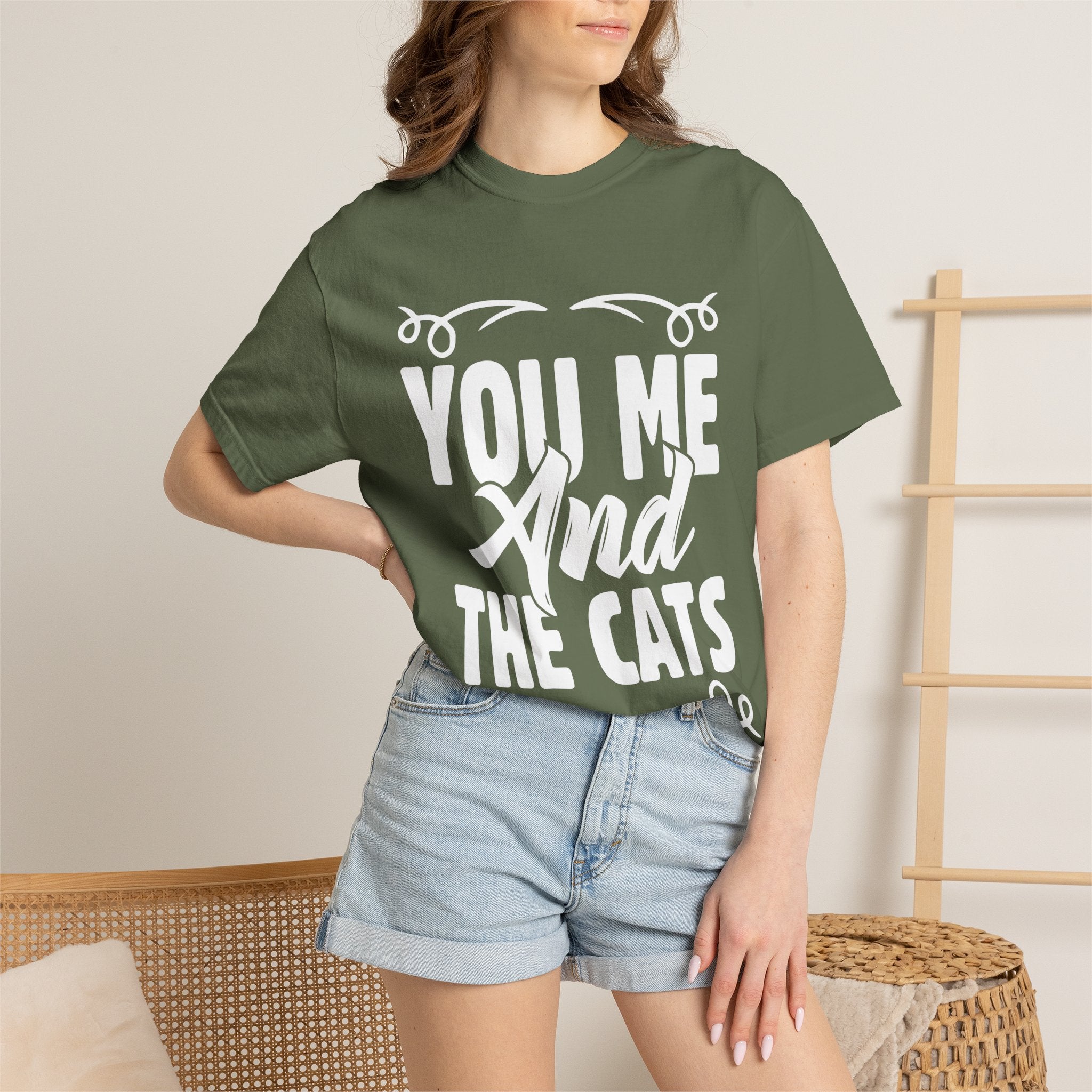 you me and the cats T-shirt