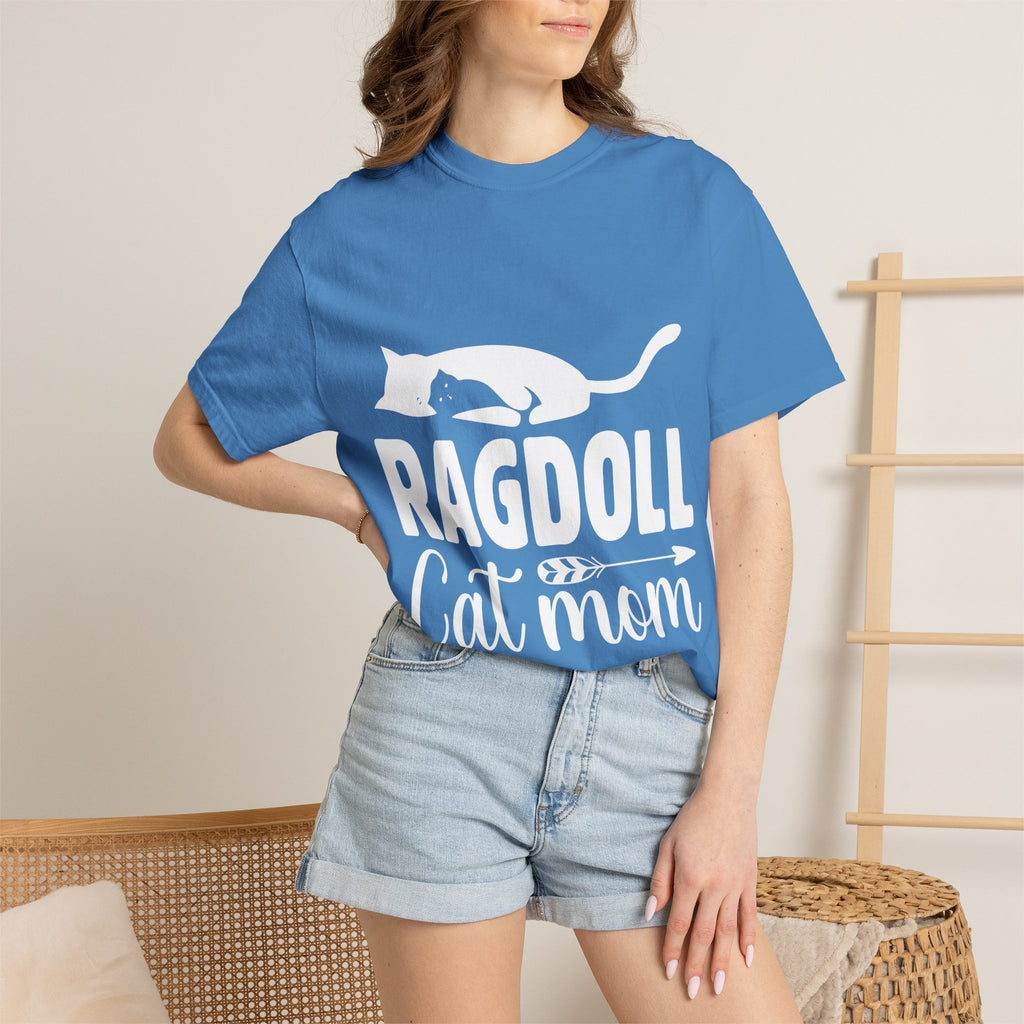 ragdoll cat mom T-shirt
