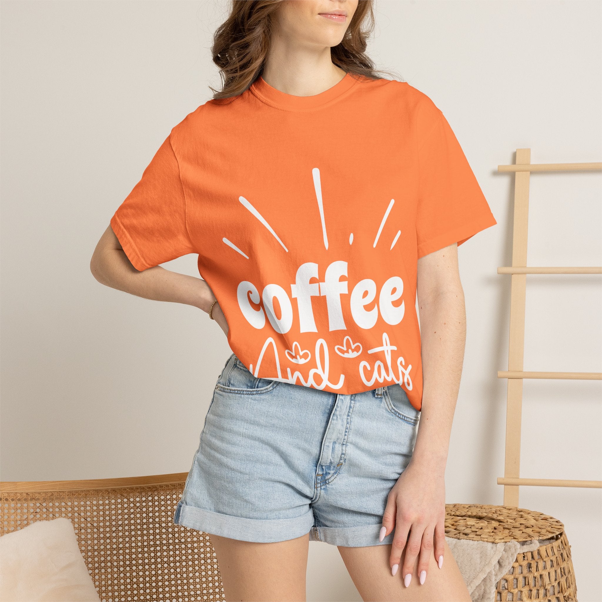 coffee cats T-shirt