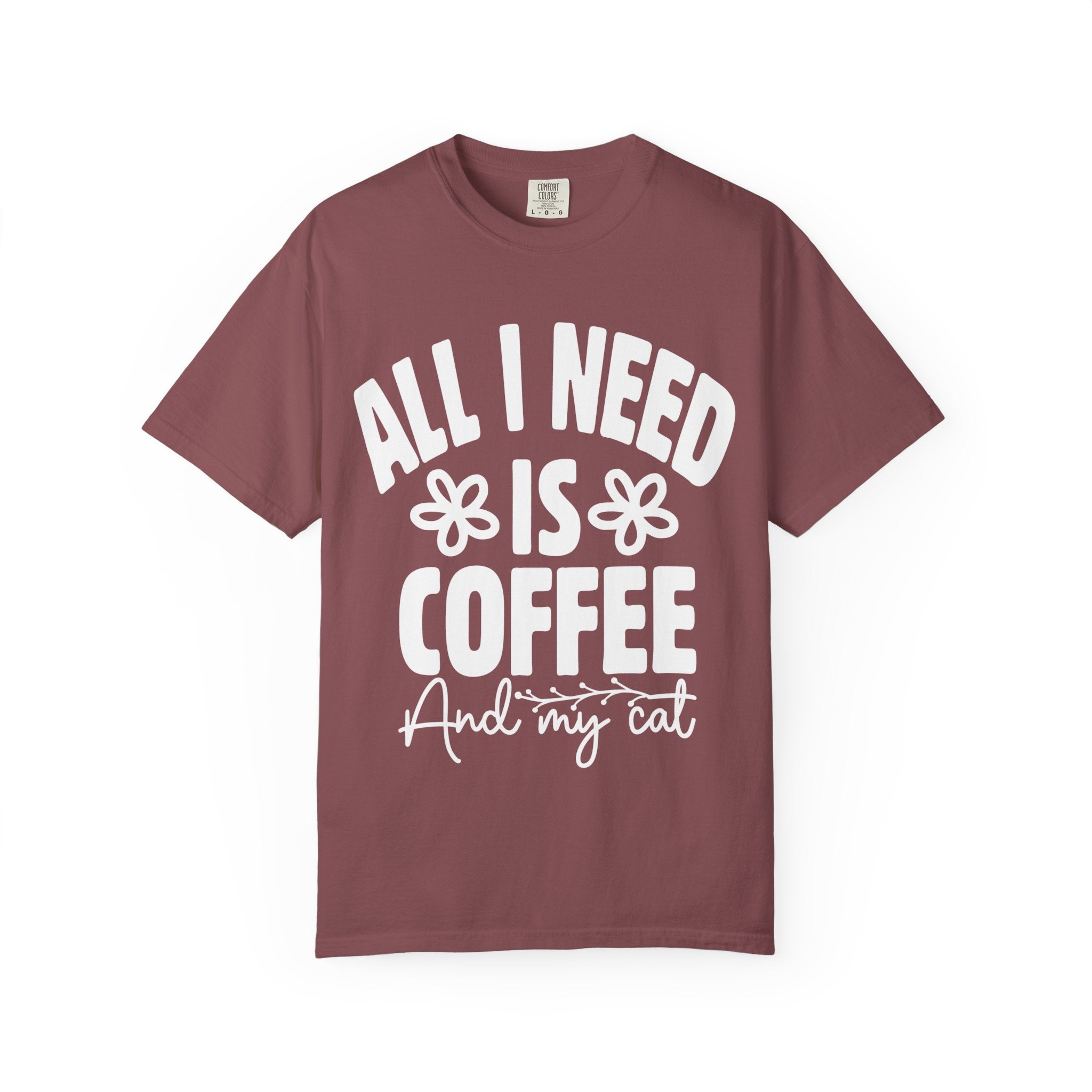 all i need is coffee and my cat