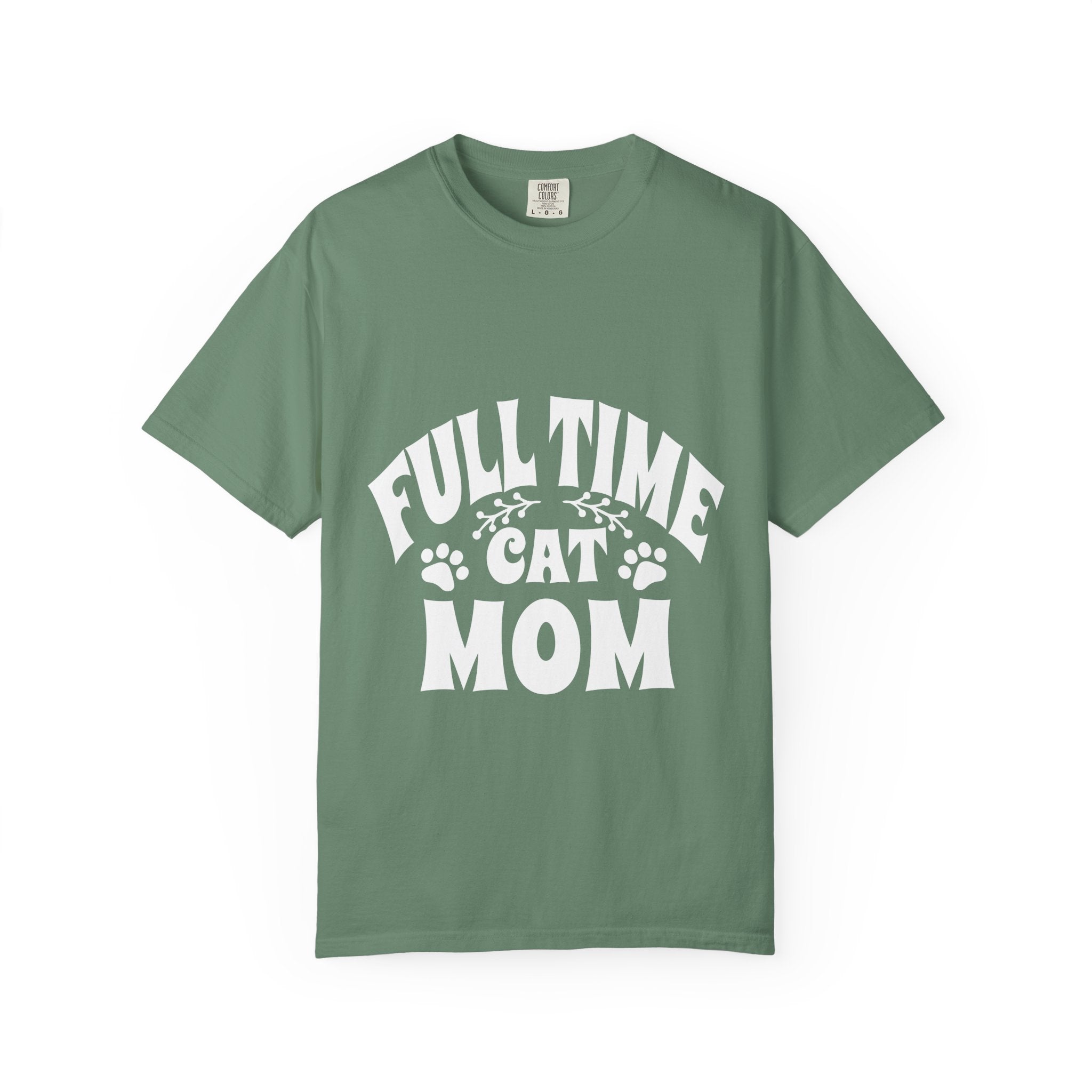 full time cat mom T-shirt