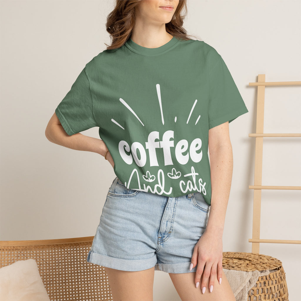 coffee cats T-shirt