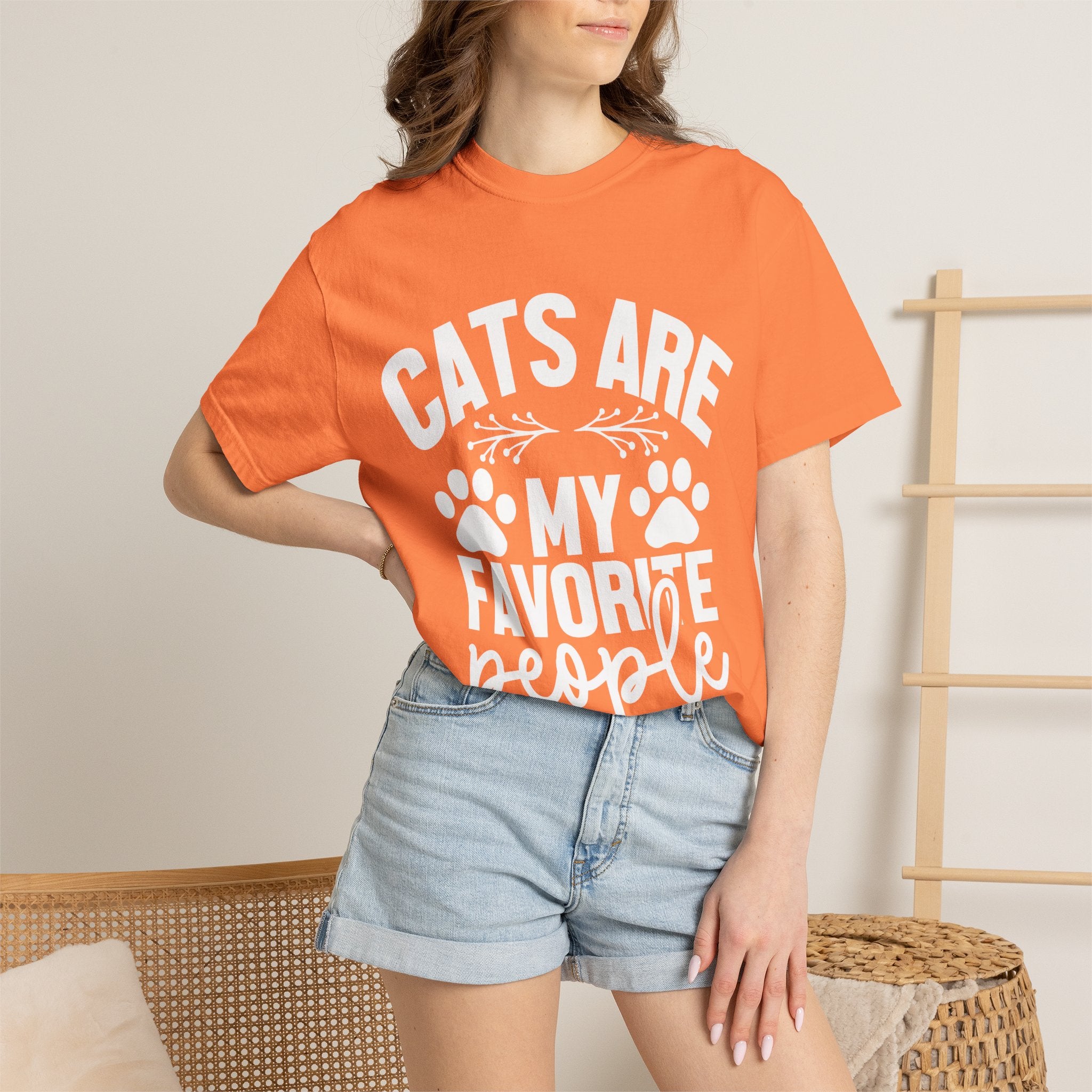 cats are my favorite people T-shirt