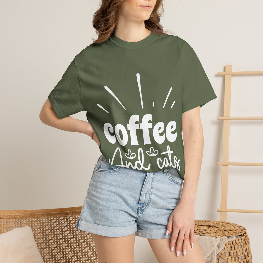 coffee cats T-shirt